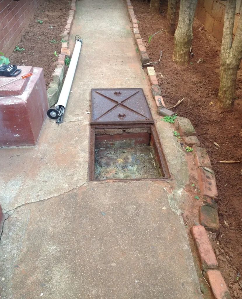 Blocked drain cleared