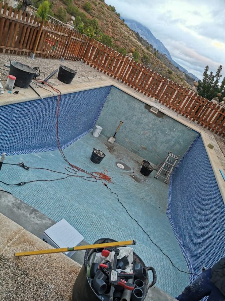 Pool leak repair